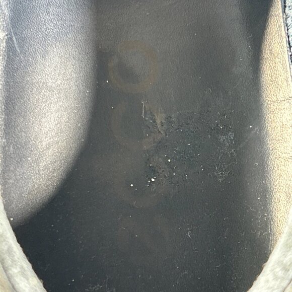 ECCO Mens Shoes Size 12 Suede Leather Sneakers Comfort Casual Brown Blue Lace Up - Picture 12 of 12